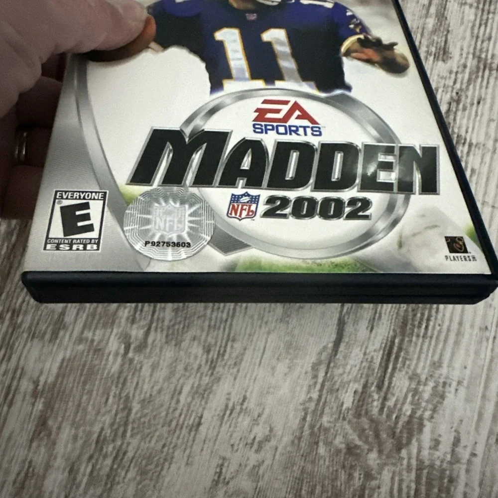 Madden NFL 2002 (PS2, 2001) PlayStation 2 With Manual